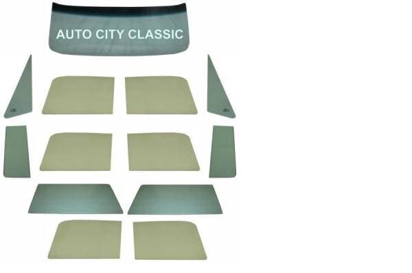 1967 Chevrolet / GMC Panel and Suburban Complete Glass Package 2 Piece Back Glass CGCP-67-SUB-B