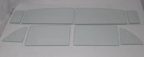 1955-1956 Buick / Cadillac Series 62 4 Door Sedan Side Glass Set SS-BC-55-56-4S