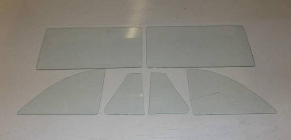 1942, 1946-1948 Buick / Cadillac / Oldsmobile Coupe Convertible Side Glass Set SS-BCO-42-46-48-CV