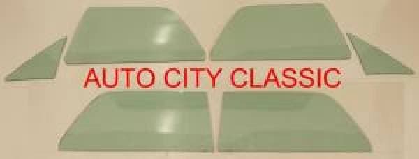 1963 Ford Galaxie 4 Door Hardtop 75A Side Glass Set 63GAL4HTSS
