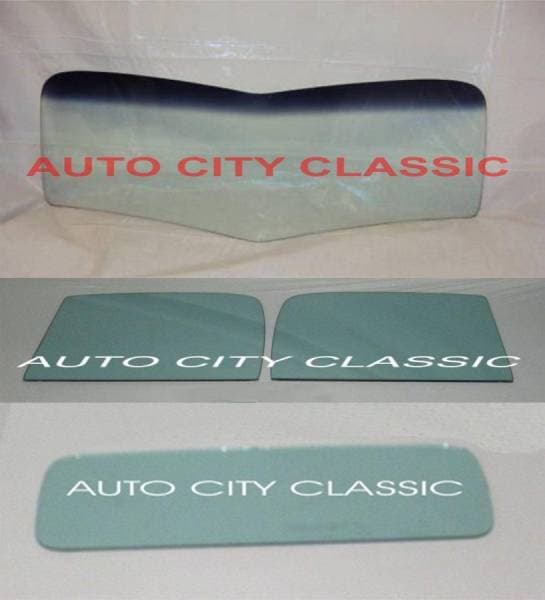 1937 Ford Pickup Truck Complete Glass Package VBend Windshield 971SVBPKG
