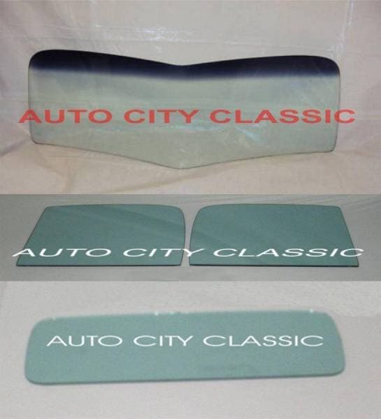 1943-1946 Chevrolet Pickup Cab Complete Glass Package V-Bend Windshield CG-CVY-43-46-PU-VB