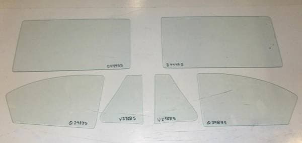 1958 Buick / Oldsmobile 2 Door Sedan Side Glass Set SS-BO-58-2S