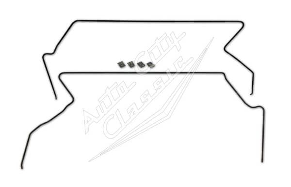 1958 Chevrolet Passenger Cars Hood Insulation Pad Retainer Set