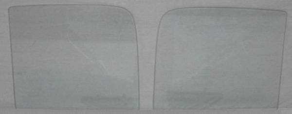 1938-1940 Ford Tudor and Fordor 2 Piece Rear Back Glass B2792E