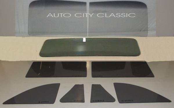1949-1952 Chevrolet / Pontiac 2 Door Business Coupe Complete Glass Package CG-CP-49-52-2C-2P