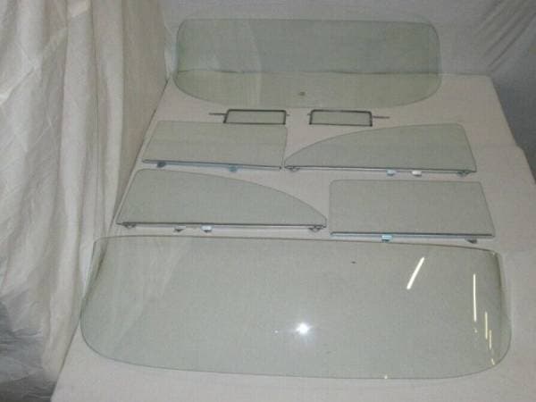 1955-1956 Chevrolet / Pontiac 2 Door Sedan Complete Glass Package with Assembled Side Glass CG-CP-55-56-2S-SSA