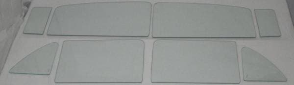 1955-1957 Chevrolet / Pontiac 4 Door Sedan Side Glass Set SS-5557CV4S