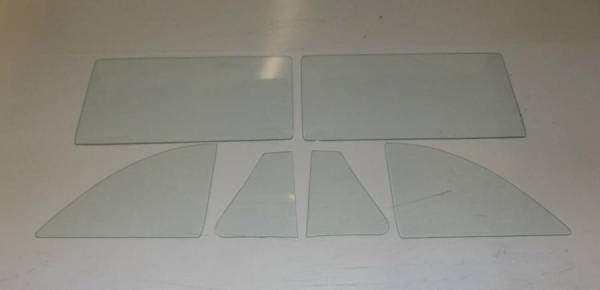 1957-1958 Buick / Cadillac Convertible Side Glass Set SS-BC-57-58-CV
