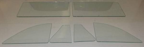 1941-1942, 1946-1948 Chevrolet /Oldsmobile / Pontiac 2 Door Sedan Touring Side Glass Set SS-COP-41-48-2S
