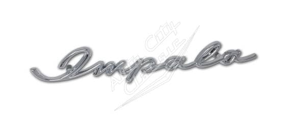 1958 Chevrolet "Impala" Rear Speaker Housing Script