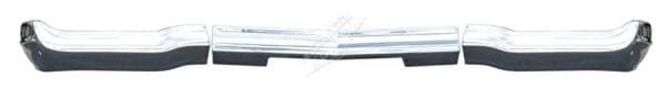 1961 Chevrolet Passenger Car 3 Piece Rear Bumper Set 61-3447