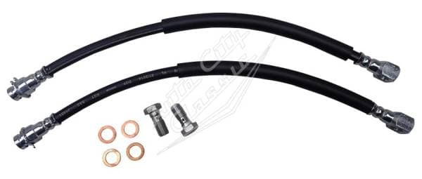 10 MM 12" Rubber Flex Disc Brake Hoses HS-10MM-12