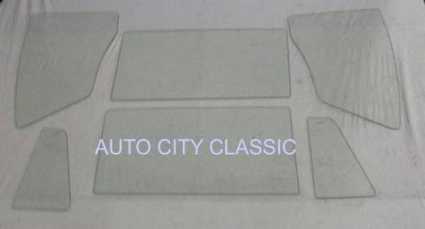 1958 Chevrolet Sedan Business Side Glass Set SS-CVY-58-2S