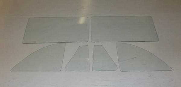 1961 Chevrolet Business 2 Door Sedan Side Glass Set SS-CVY-61-2S