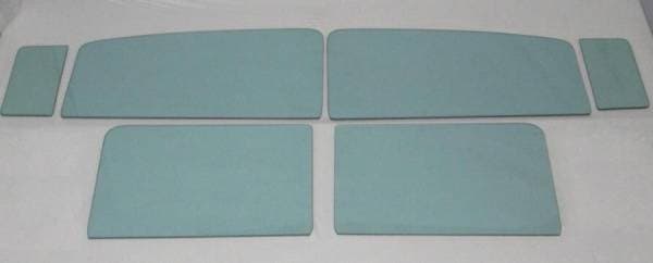 1956 Ford Fairlane 4 Door Hardtop 57A Side Glass Set SS-F-56-4H