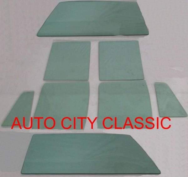 1957-1958 Ford Custom 4 Door Sedan Side Glass Set SS-F-57-58-4S