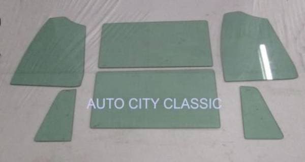 1959 Ford 2 Door Business Coupe Side Glass Set SS-F-59-CP