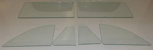 1952-1954 Ford / Mercury 2 Door Sedan Side Glass Set SS-FM-52-54-2S
