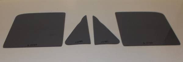 1953-1955 Ford Pickup Closed Cab 81 and Panel Delivery 82 4 Piece Side Set SS5355FPU