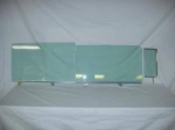 1955-1957 Chevrolet / Pontiac 4 Door Sedan Assembled Side Glass Set with Stationary Quarters SSA-5557CV4S