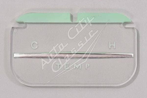1958 Chevrolet Passenger Cars Temperature Lens Face Plate