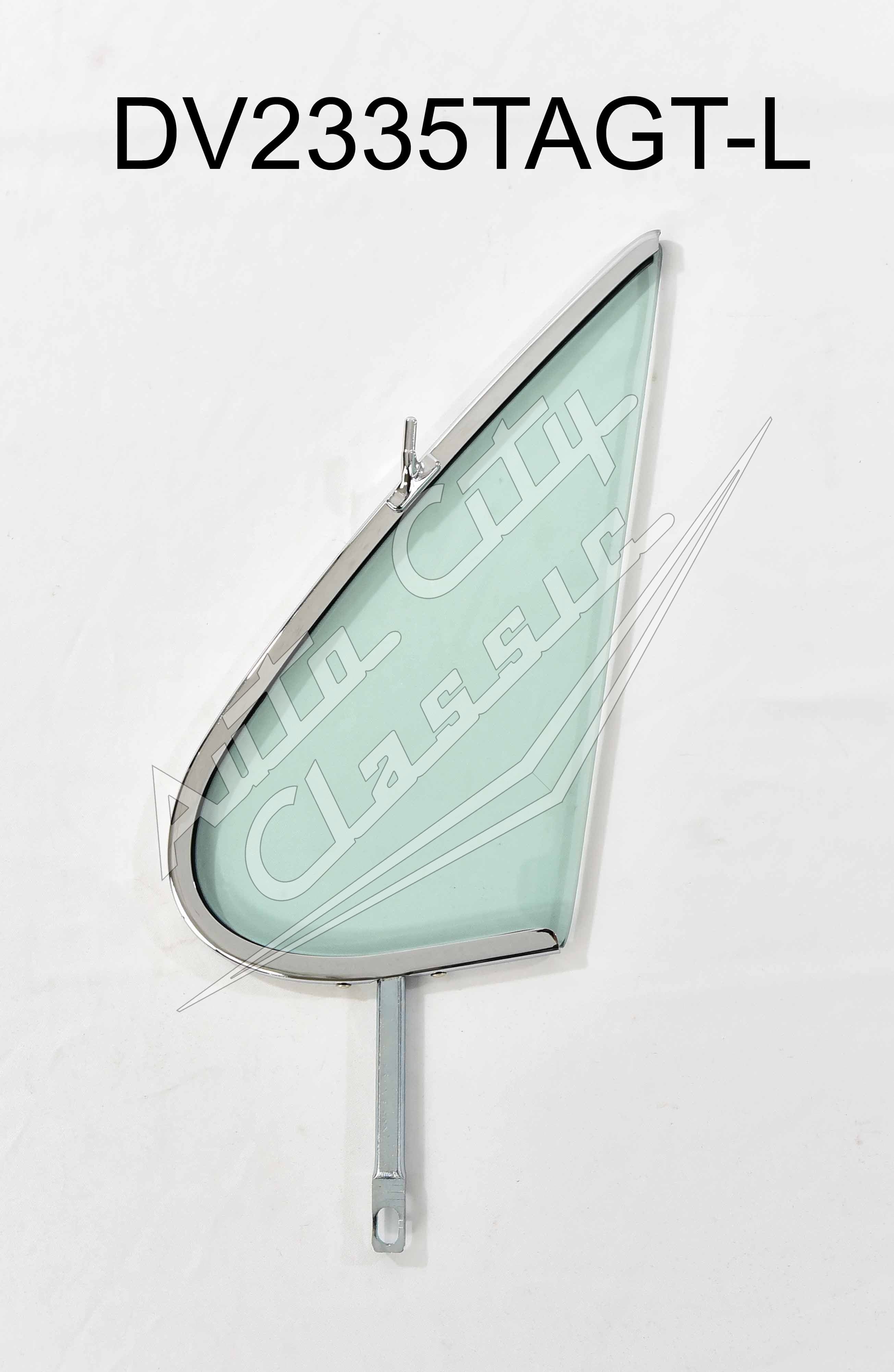1961-1962 Buick / Cadillac / Chevrolet / Oldsmobile / Pontiac Convertible and Hardtop Assembled Vent Glass V2335TA