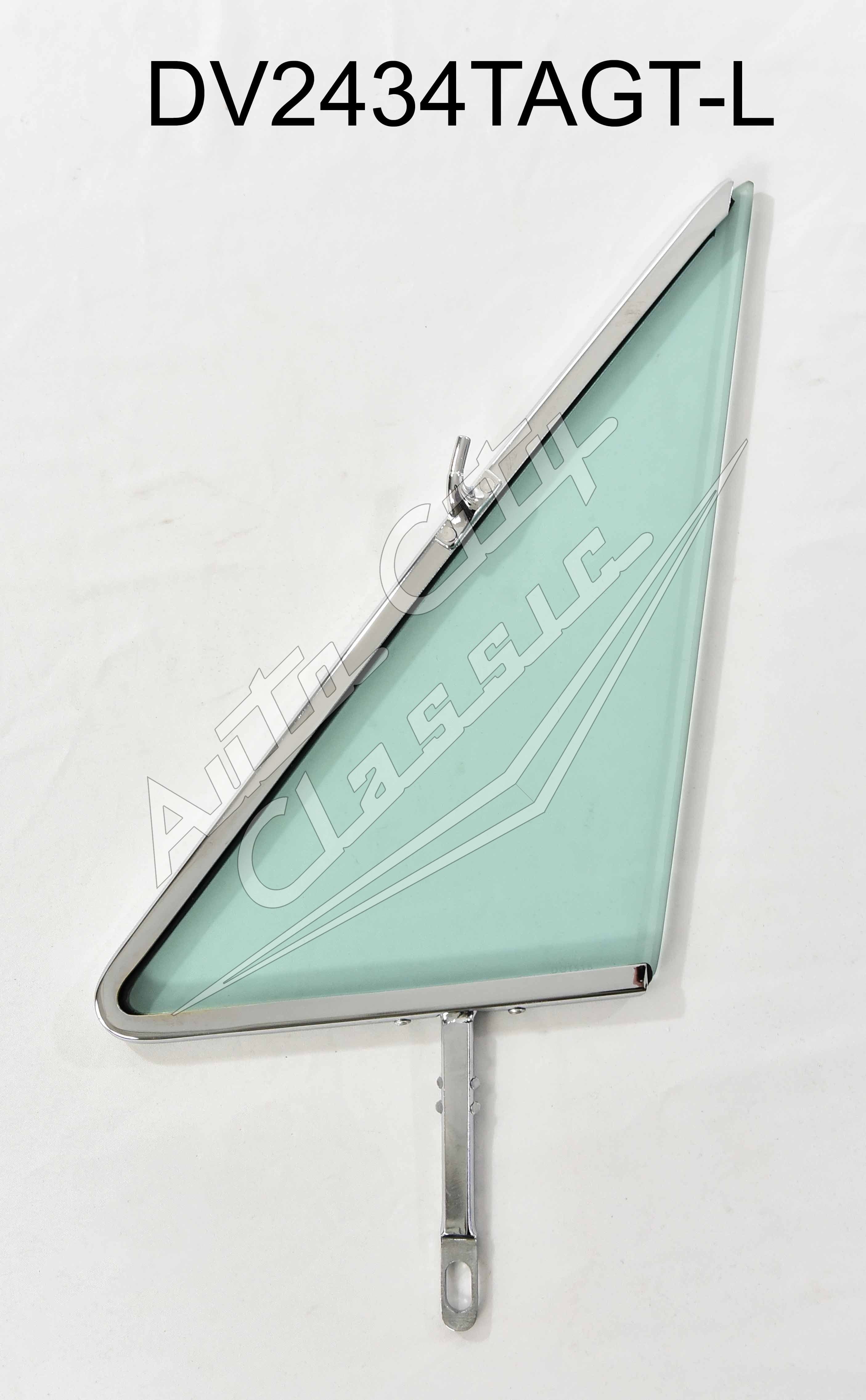 1963-1964 Buick / Cadillac / Chevrolet / Oldsmobile / Pontiac Convertible, Hardtop and Sedan Assembled Vent Glass V2434TA