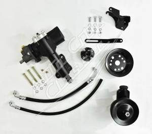 Auto City Classic - 1955-1957 Chevrolet Small Block 500 Series Power Steering Conversion Front Mount 5557PSC500-FM-B