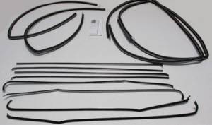 Auto City Classic - 1955-1957 Chevrolet Bel Air 2 Door Sedan Vent Delete Weatherstrip Fuzzy Kit FZ55572S-VD-A