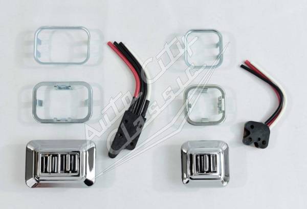 Auto City Classic - 1958 Chevrolet / Pontiac Convertible, Hardtop and Wagon Power Vent Window Switch Set
