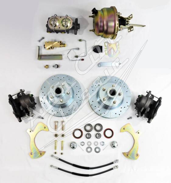 Auto City Classic - 1957-1964 Ford Passenger Cars Complete Front Disc Brake Conversion Kit