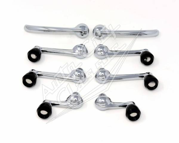 Auto City Classic - 1958 Chevrolet Impala Convertible and Hardtop Interior Handle Set of 8