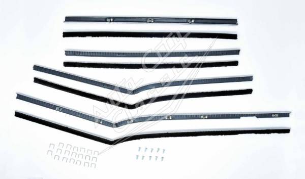 Auto City Classic - 1958 Chevrolet / Pontiac 4 Door Sedan Window Weatherstrip Kit