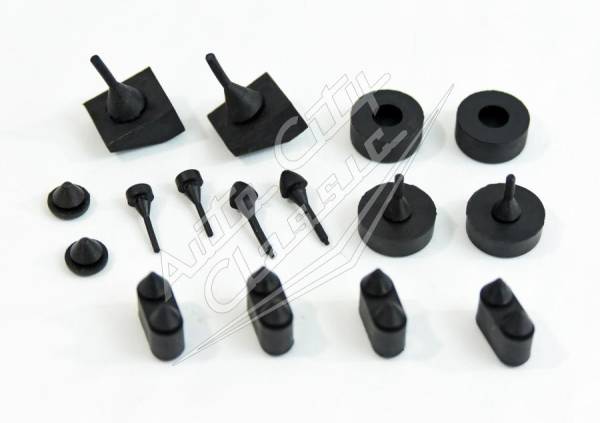 1958 Chevrolet 2 Door Models Rubber Bumper Stop Set