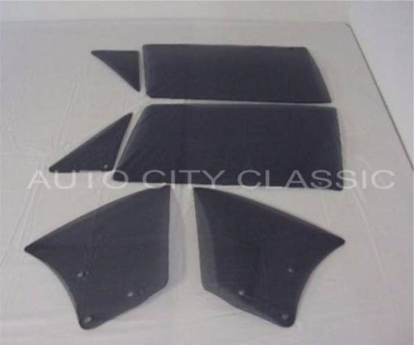 Auto City Classic - 1968-1970 Dodge / Plymouth B Body Convertible Side Glass Set 6870CONSS - CUSTOM GREY