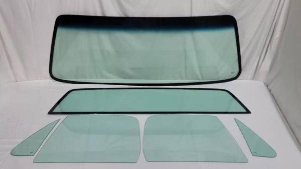 Auto City Classic - 1976-1979 Chevrolet / GMC Pickup Complete Flush Mount Glass Package- Large CG-CVY-76-79-PU-LG-NM