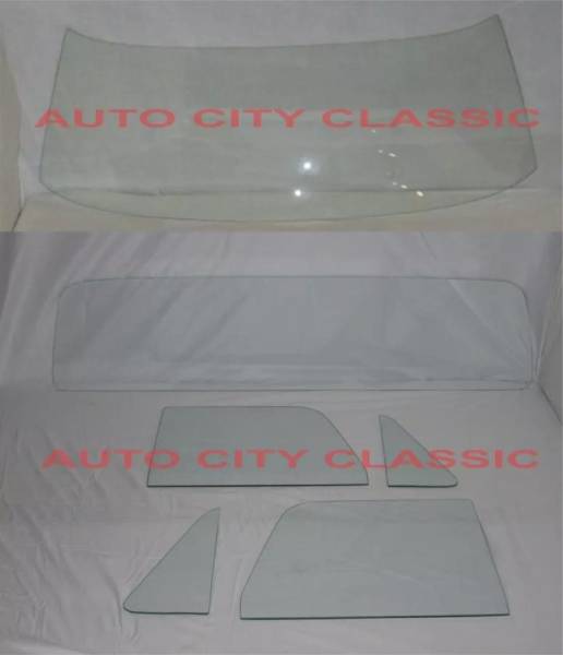 1961-1970 Dodge Pickup Complete Glass Package- Large Rear CG-D-61-70-PU-LG