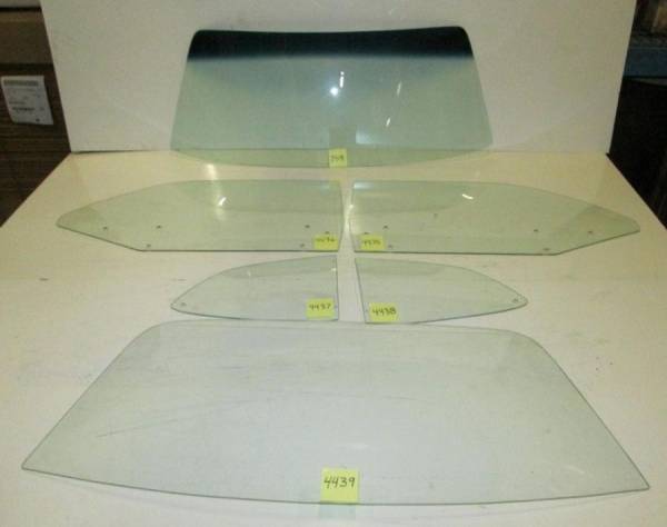 Auto City Classic - 1971-1972 Dodge Dart / 1970-1972 Plymouth Valiant Hardtop Complete Glass Package CG-DP-70-72-2H - CLEAR