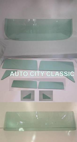 Auto City Classic - 1957-1958 Ford Custom 4 Door Sedan Complete Glass Package CG-F-57-58-4S