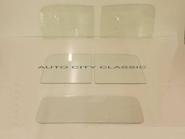 Auto City Classic - 1940-1942 Ford Pickup Complete 2 Piece Windshield Glass Package CGFP-40-42-PU