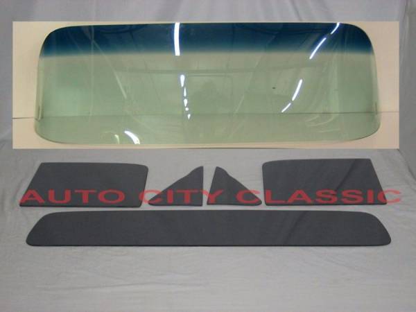 Auto City Classic - 1967-1972 Ford Pickup Truck Complete Glass Package CGFP-67-72-PU - CUSTOM GREY