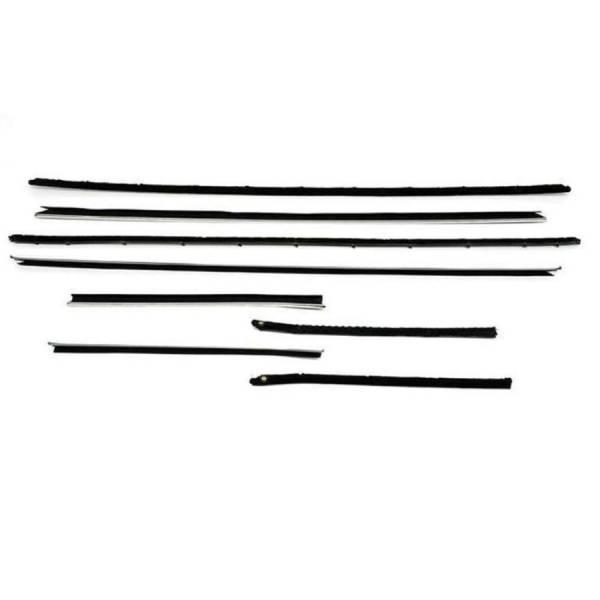 Auto City Classic - 1959-1960 GM 2 Door Hardtop Weatherstrip Fuzzy Kit FZ59602H