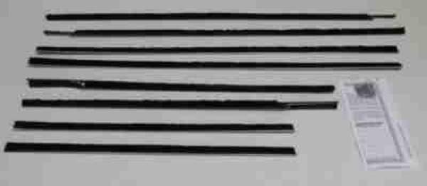Auto City Classic - 1959 GM 4 Door Hardtop Weatherstrip Fuzzy Kit FZ59604H
