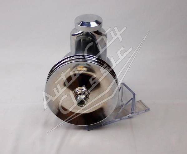 Auto City Classic - 1958-1964 Chevrolet Passenger Cars Chrome Hydro Boost Power Steering Pump Assembly S9#03SG-C