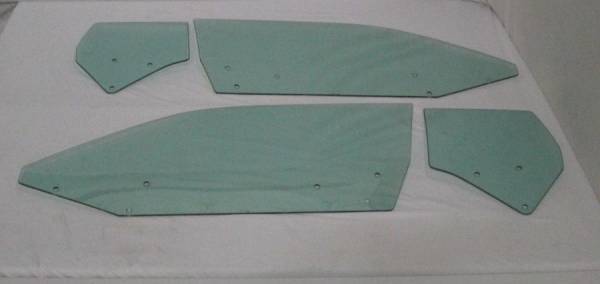 Auto City Classic - 1972 Dodge Charger 2 Door Hardtop Side Glass Set SS-CHRG-72-2H