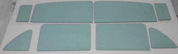 Auto City Classic - 1950-1951 Ford Fordor Side Glass Set with Stationary Vent SS-F-50-51-4H-SV