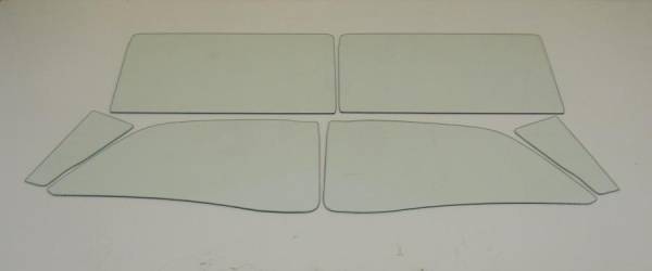 Auto City Classic - 1957-1958 Ford / Edsel 2 Door Sedan Side Glass Set SS-FE-57-58-2S - CLEAR