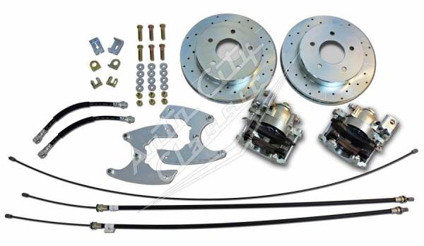 Auto City Classic - 1960-1986 Chevrolet C10 5 Lug Rear Disc Brake Conversion Wheel Kit REARC105LTRK