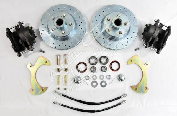 Auto City Classic - 1957-1964 Ford Galaxie Front Disc Brake Conversion Wheel Kit